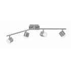 Faretto da soffitto moderno in nichel, Kolind, 4W, 3000K LED