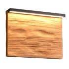 Applique da parete legno design, Tanneke, 7,5W, 3000K LED, dimmer in 3 fasi