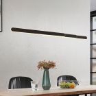 Lampada a sospensione design nera, Dwayn, 48W, bianco regolabile tra caldo e freddo LED, controllo touch