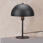 Lampada da tavolo moderna nera, Fransisca, con interruttore