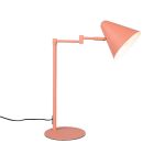 Lampada da scrivania moderna arancione, Jille, con interruttore