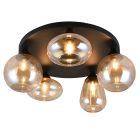 Lampada da soffitto design ambrata, Ervin