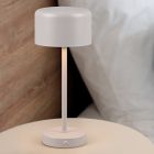 Lampada da tavolo moderna grigia, Dustin, 1,5W, 3000K LED, controllo touch