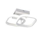 Lampada da soffitto design bianca, Yasser, 7W, 4000K LED