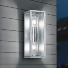 Lampada da esterno industriale grigia, Sanna, IP44