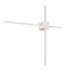 Applique da parete moderna bianca, Tsjerk, dimmer in 3 fasi