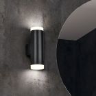 Applique per bagno moderna nera, Spjald, 4W, 3000K LED, IP44