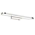 Applique per bagno moderna cromata, Martin, 22W, 3000K LED, IP44