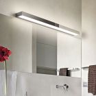 Applique per bagno moderna cromata, Basma, 13W, 3000K LED, IP44