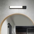 Applique per bagno moderna nera, Bernou, 8W, 3000K LED, IP44