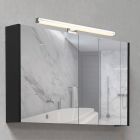 Applique per bagno moderna cromata, Celal, 7,5W, 3000K LED, IP44