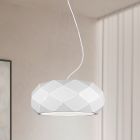 Lampada a sospensione moderna bianca, Soloro