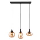 Lampada a sospensione design ambrata, Sybren