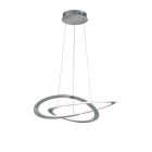 Lampada a sospensione moderna in nichel, Jamilla, 52W, 3000K LED