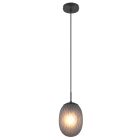 Lampada a sospensione design grigia, Danyal