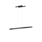 Lampada a sospensione moderna nera, Thyra, 44W, 3000K LED