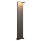 Lampione da giardino solare moderno antracite, Nesrin, 5W, white switch LED, IP65