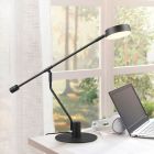 Lampada da tavolo moderna nera, Koendert, 6W, white switch LED, controllo touch