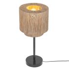 Lampada da tavolo Japandi beige, Rinus