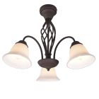 Plafoniera classica color ruggine, Detroit