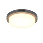 Applique da esterno con sensore di movimento antracite metallo, Prashant, 14W, white switch LED, IP54