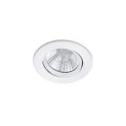 Faretto da incasso per bagno moderno bianco, Imani, 5W, 3000K LED, IP23