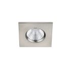 Faretto da incasso per bagno moderno in nichel, Iman, 5W, 3000K LED, IP65