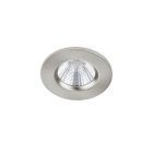Faretto da incasso per bagno moderno in nichel, Iman, 5W, 3000K LED, IP65
