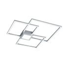 Plafoniera moderna in nichel, Kimoni, 38W, 3000K LED