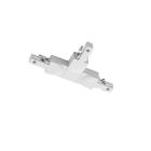 Raccordo a T bianco con conduttore a destra, 2 fasi