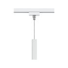 Adattatore a sospensione per faretti a binario 2 fasi, bianco