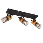 Faretto da soffitto vintage nero, Jessica