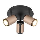 Faretto da soffitto moderno marrone, Quintijn