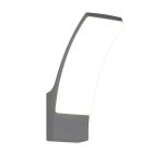 Lampada da esterno moderna antracite, Popke, 12,5W, 4000K LED, IP44