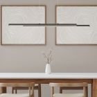 Lampada a sospensione moderna nera, Sangeeta, 22W, 3000K LED