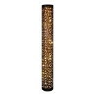 Lampada da terra moderna nera, Ewan, 6W, 3000K LED, con interruttore