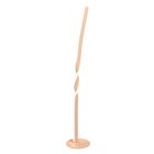 Lampada da terra design marrone, Quirinus, 19W, 4000K LED, con interruttore