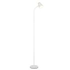 Lampada da terra moderna bianca, Rahul, 4,5W, 3000K LED, con interruttore