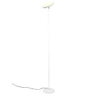 Lampada da terra moderna bianca, Shahid, 17W, bianco regolabile tra caldo e freddo LED, controllo touch