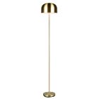 Lampada da terra ricaricabile moderna in ottone, Dustin, 2,5W, 3000K LED, dimmer in 3 fasi