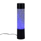 Lampada da tavolo moderna nera, Umar, 1W, RGB LED, con interruttore