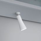 Lampada da tavolo bianca metallo, Remko, 2W, 3000K LED, controllo touch