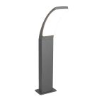 Lampada da esterno moderna antracite, Popke, 12,5W, 4000K LED, IP44