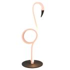 Lampada da tavolo design rosa, Puk, 6W, 3000K LED, con interruttore
