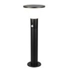 Lampione da giardino solare moderno nero, Nebahat, 3W, 4000K LED, IP44