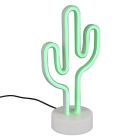 Lampada da tavolo per bambini verde in plastica, Setian, 1W, 3000K LED