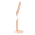 Lampada da tavolo design marrone, Quirinus, 10W, 4000K LED, con interruttore