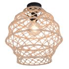 Lampada da soffitto Japandi marrone, Liduina