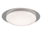 Plafoniera moderna bianca, Suzy, 13W, RGBW LED, con telecomando