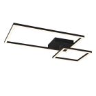 Plafoniera moderna nera, Binc, 25W, 3000K LED